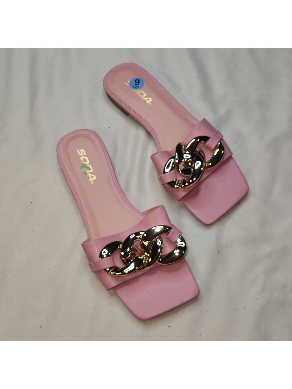 Soda pink sandals